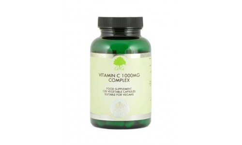 C-vitamin 1000mg csipkebogyóval és acerolával 120 kapszula (G&G)